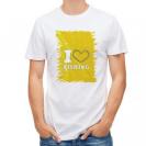 【Tシャツ】I love Fishing Yellow