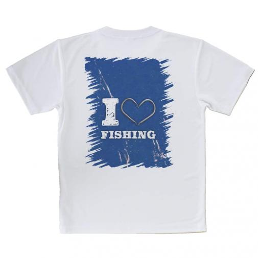 【Tシャツ】I love Fishing Blue