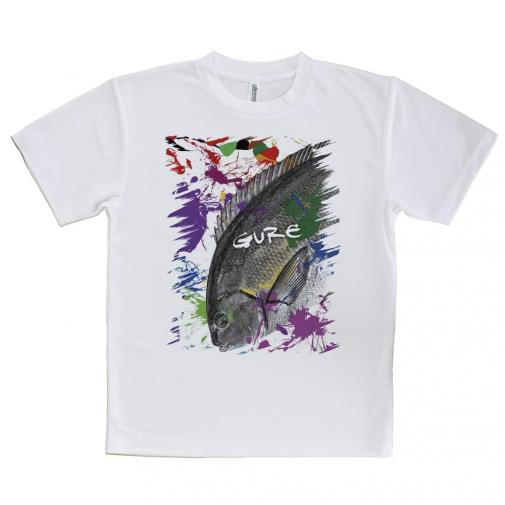 【Tシャツ】グレ(メジナ)　ペンキペイント