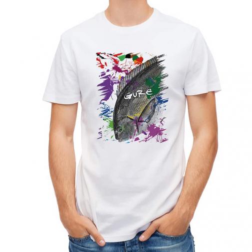 【Tシャツ】グレ(メジナ)　ペンキペイント