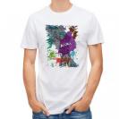 【Tシャツ】アオリイカ　ペンキペイント