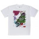 【Tシャツ】ブラックバス　ペンキペイント