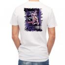 【Tシャツ】Gone Bass Fishing ローライダーポスター風　パープル