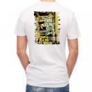 【Tシャツ】Gone Bass Fishing ローライダーポスター風　イエロー