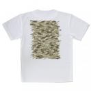 【Tシャツ】ブラックバス　迷彩柄　ベージュカラー