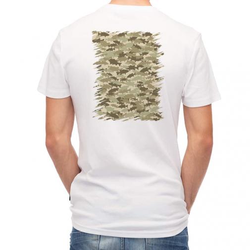 【Tシャツ】ブラックバス　迷彩柄　ベージュカラー