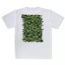 【Tシャツ】ブラックバス　迷彩柄　フォレストグリーン
