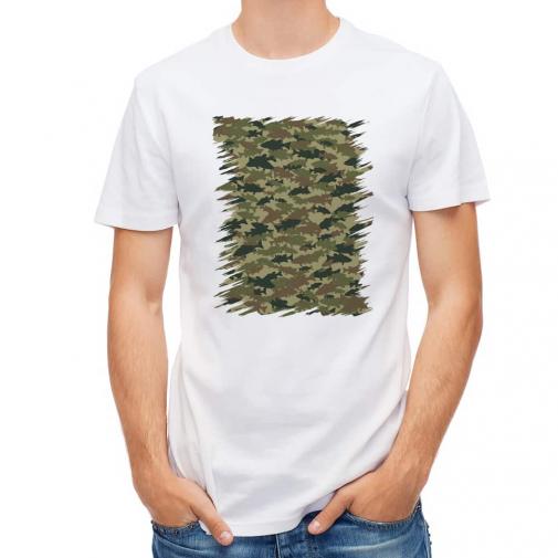 【Tシャツ】ブラックバス　迷彩柄　アーミーカラー