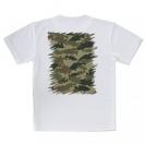 【Tシャツ】ブラックバス　迷彩大柄　アーミーカラー
