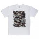 【Tシャツ】ブラックバス　迷彩大柄　アーミーカラー　パート2