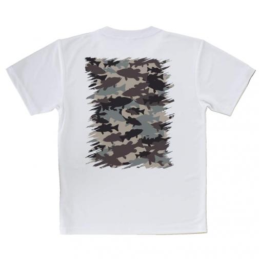 【Tシャツ】ブラックバス　迷彩大柄　アーミーカラー　パート2