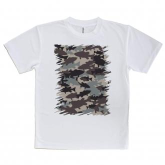 【Tシャツ】ブラックバス　迷彩大柄　アーミーカラー　パート2