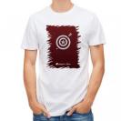 【Tシャツ】ダーツ　アングラーズケース　ロゴ入り　レッド