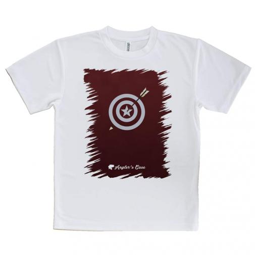 【Tシャツ】ダーツ アングラーズケース ロゴ入り レッド