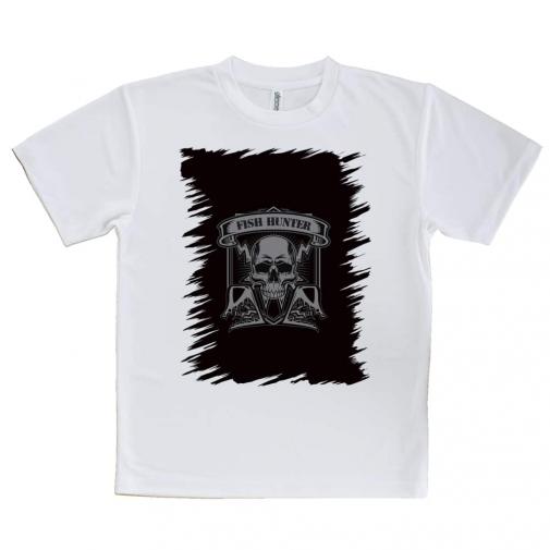 【Tシャツ】スカル　フィッシュハンター