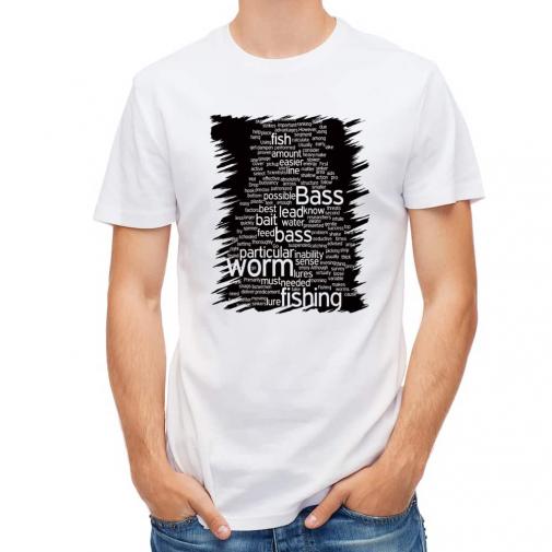 【Tシャツ】バス釣り　テキストデザイン