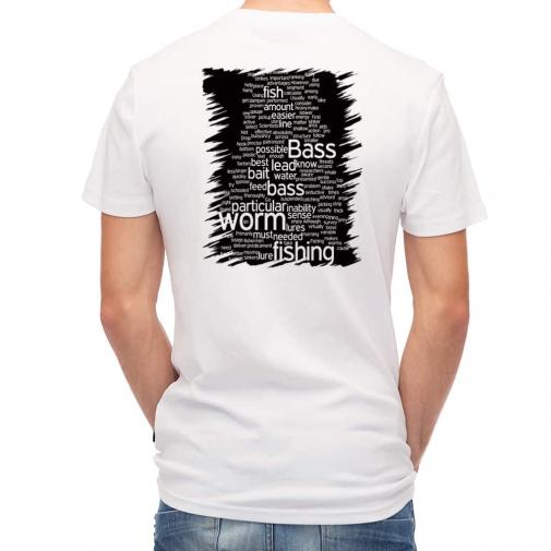 【Tシャツ】バス釣り　テキストデザイン