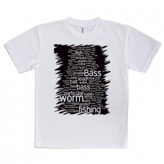【Tシャツ】バス釣り　テキストデザイン