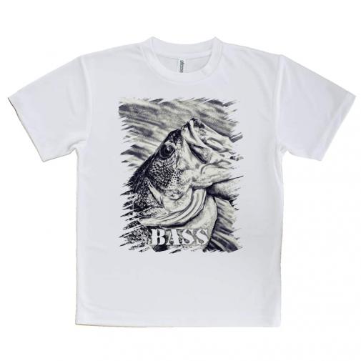 【Tシャツ】ブラックバス ハンドランディング モノトーン