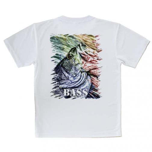 【Tシャツ】ブラックバス　ハンドランディング　カラフル