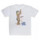 【Tシャツ】釣りガール　イラスト