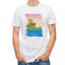 【Tシャツ】休日の釣り