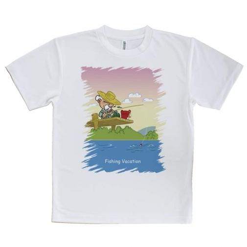 【Tシャツ】休日の釣り
