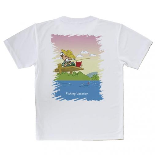 【Tシャツ】休日の釣り