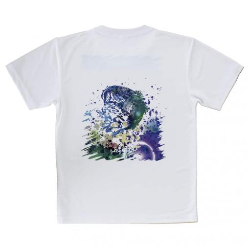 【Tシャツ】ブラックバスのジャンプ