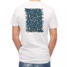 【Tシャツ】アメリカ先住民の漁具　シームレスデザイン