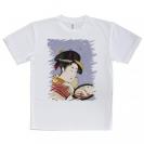 【Tシャツ】浮世絵　美人絵　その1