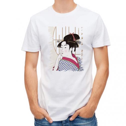【Tシャツ】浮世絵　江戸美人1