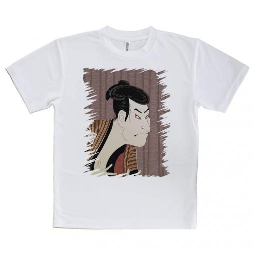 【Tシャツ】東洲斎写楽　 三世大谷鬼次の奴江戸兵衛のイラスト