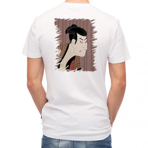 【Tシャツ】東洲斎写楽　 三世大谷鬼次の奴江戸兵衛のイラスト