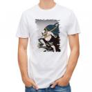 【Tシャツ】歌川国芳 其面影程能写絵 弁けい たいこもちのイラスト