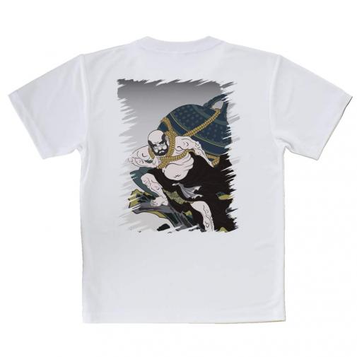 【Tシャツ】歌川国芳 其面影程能写絵 弁けい たいこもちのイラスト