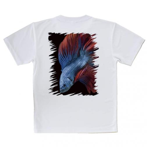 【Tシャツ】トラディショナル・ベタ　ブルー