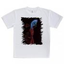 【Tシャツ】トラディショナル・ベタ　ブルー　縦