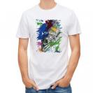 【Tシャツ】アユ　ペンキペイント