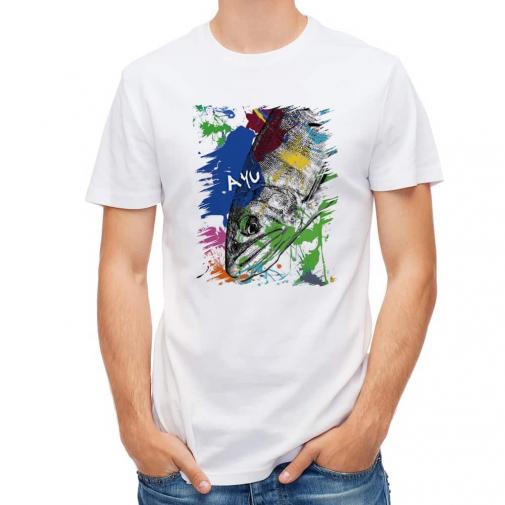 【Tシャツ】アユ　ペンキペイント