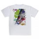 【Tシャツ】サケ　ペンキペイント