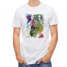 【Tシャツ】マアジ　ペンキペイント