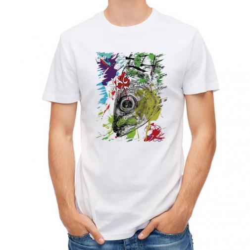 【Tシャツ】マアジ　ペンキペイント