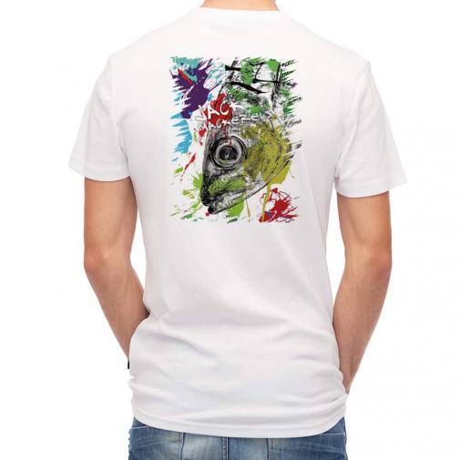 【Tシャツ】マアジ　ペンキペイント