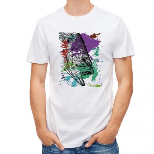 【Tシャツ】ブラックバス2　ペンキペイント