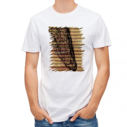 【Tシャツ】ライギョ　鉄錆