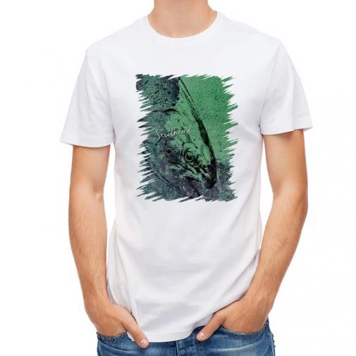 【Tシャツ】ニジマス(スチールヘッド)　鉄錆