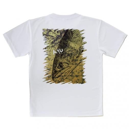 【Tシャツ】アユ　鉄錆