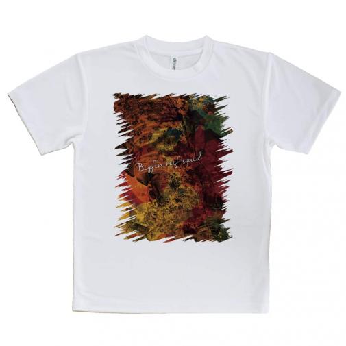 【Tシャツ】アオリイカ　鉄錆