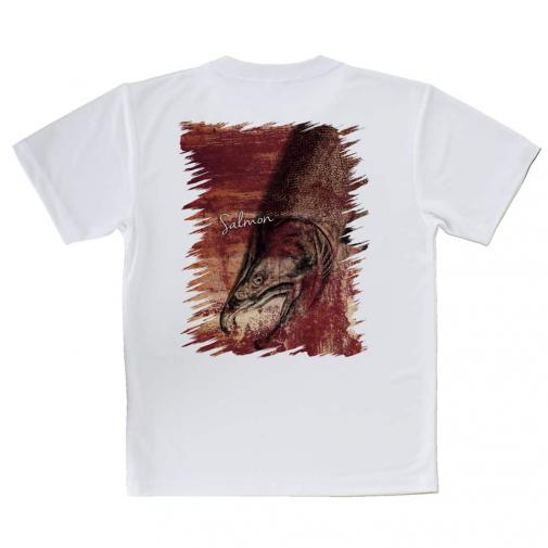 【Tシャツ】サーモン　鉄錆